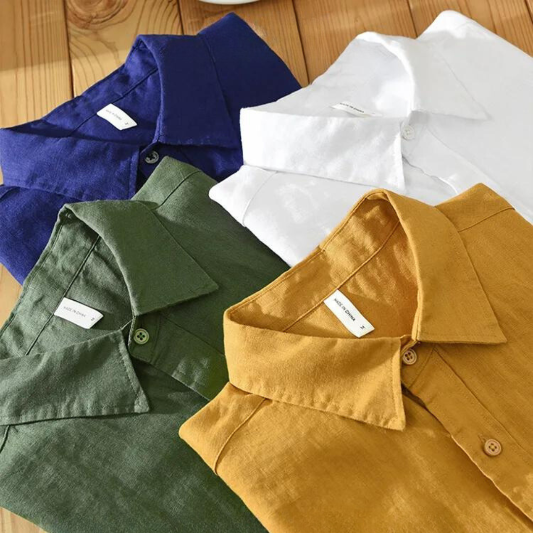 Vicenza | Linen Short Sleeve Shirt