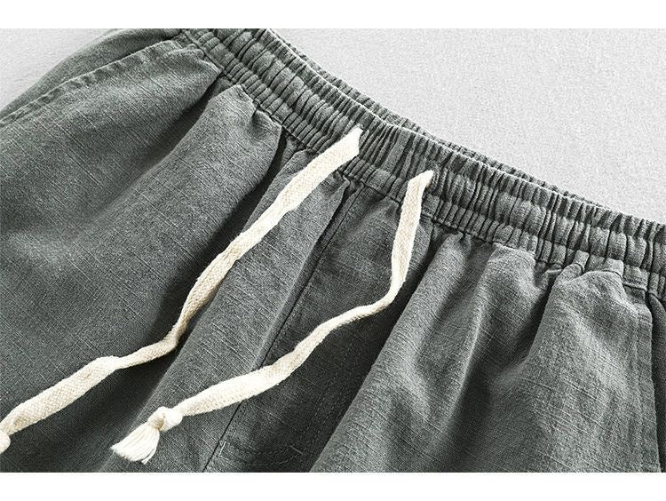 Haru | Organic Cotton-Linen Shorts