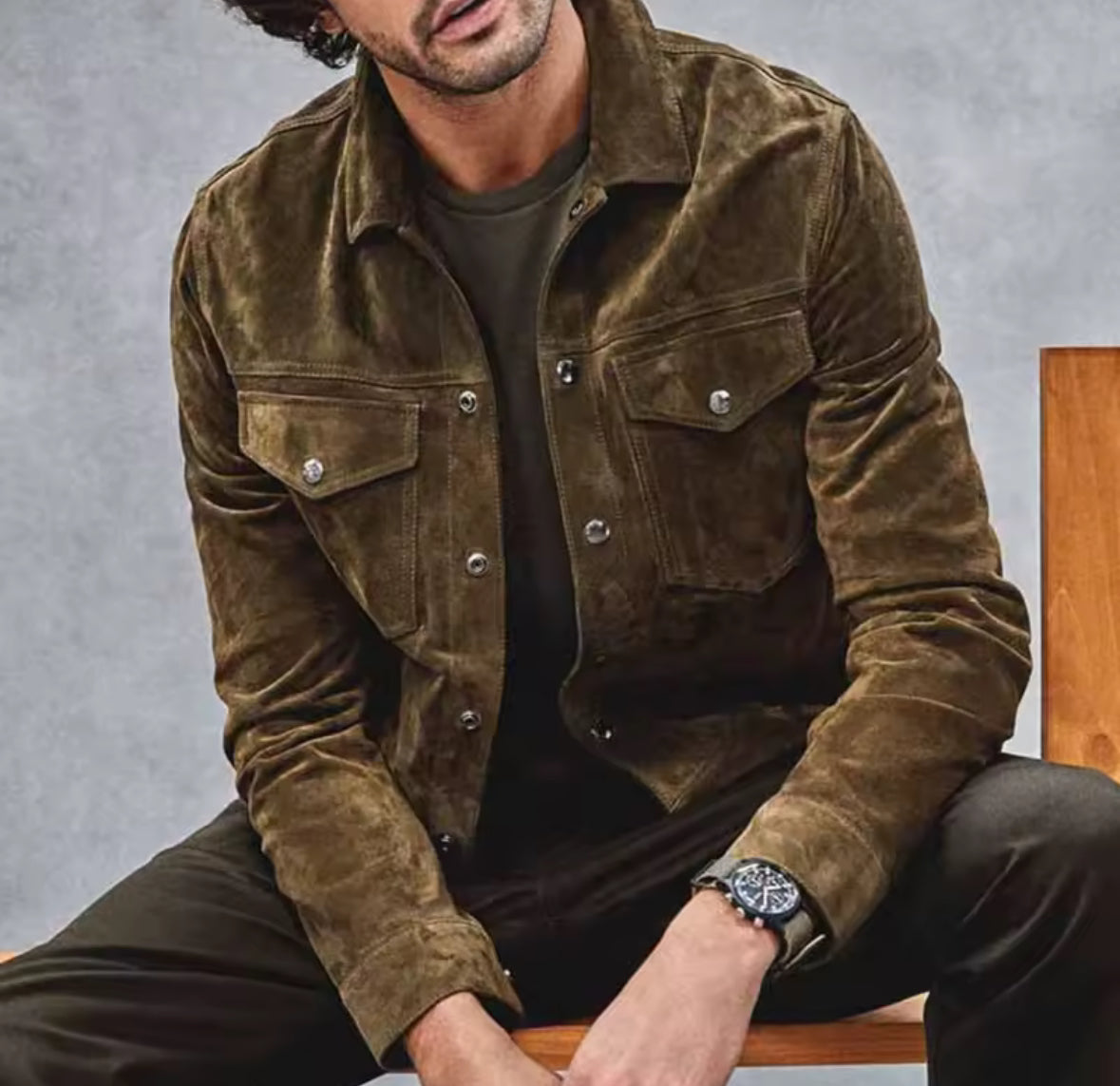 Robert | Vintage suede blazer