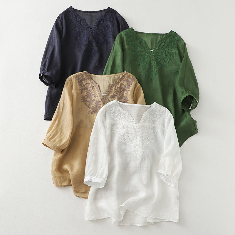 Lily™ | Linen Shirt