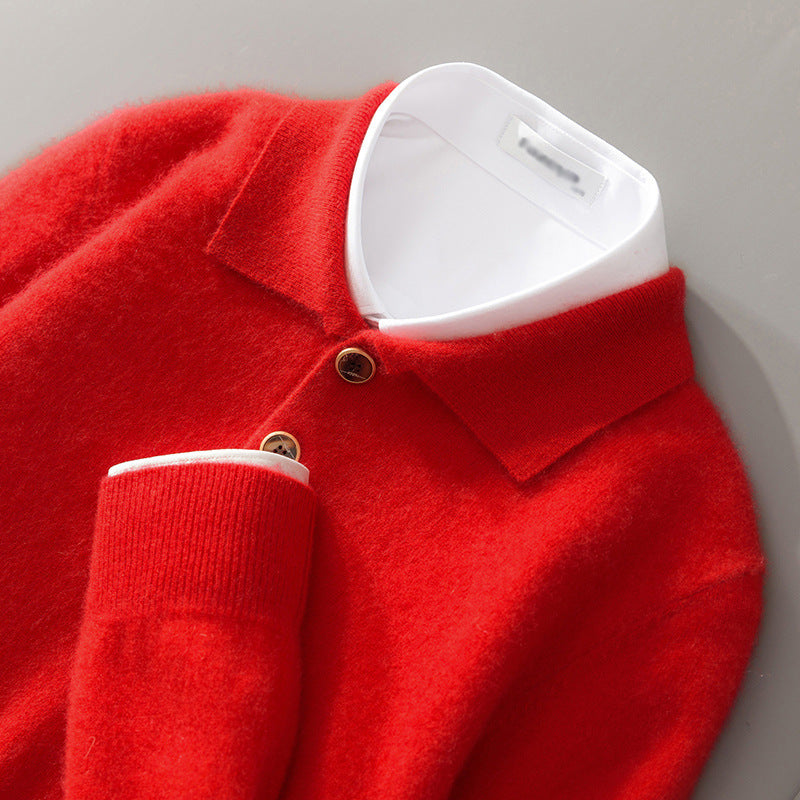 Joshua | Cashmere Polo Sweater