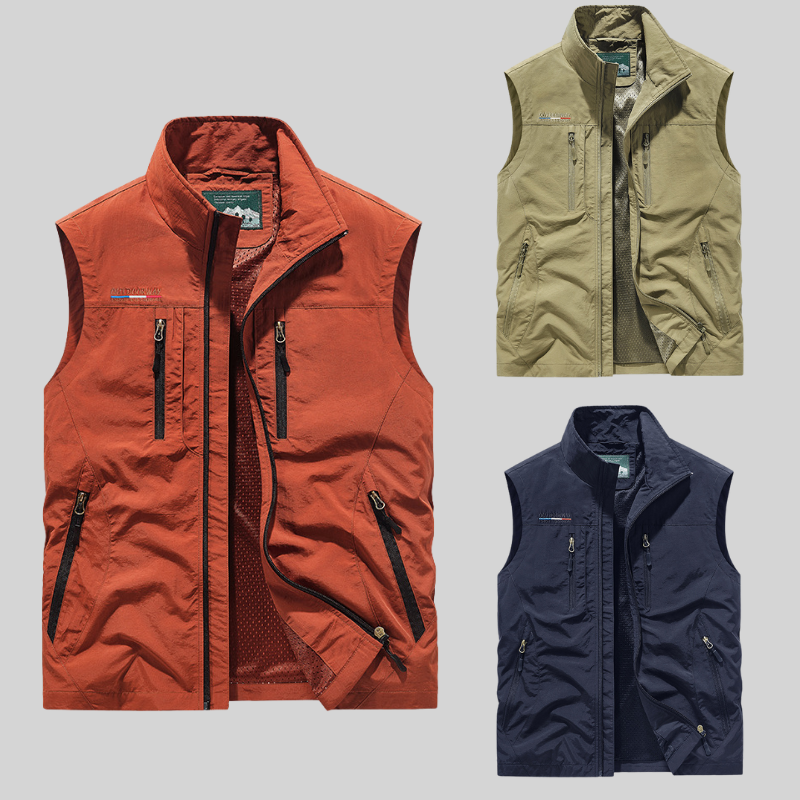 Flint™ | Lightweight Multi-Pocket Utility Vest
