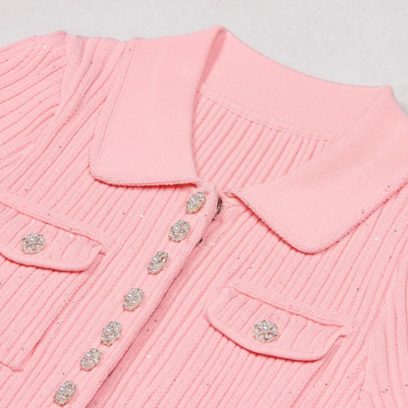 AMELIE™ | Button Mini Dress