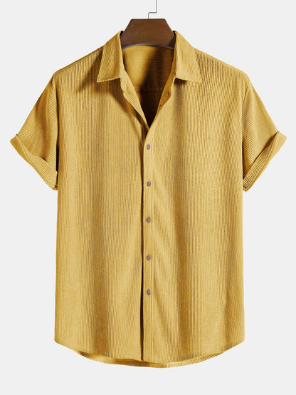 Camryn | Button Up Short Sleeved Shirt