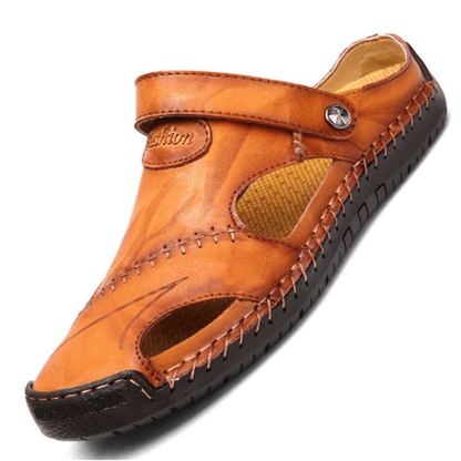 Robin | Leather Sandals with Secure Support