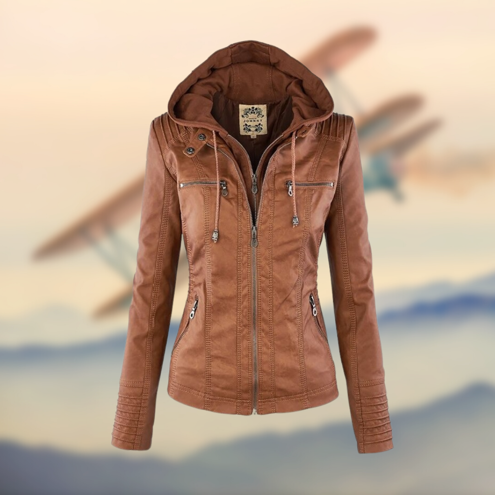 Ava | Italian leather jacket
