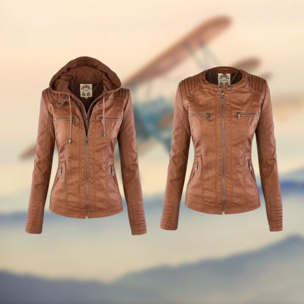 Ava | Italian leather jacket