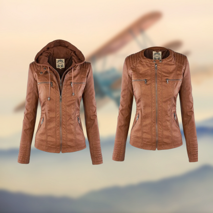 Ava | Italian leather jacket