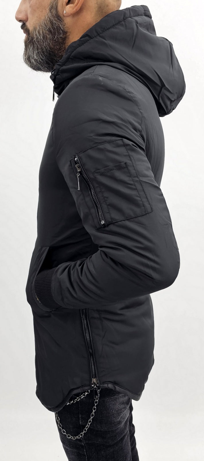 Daniel | Slim Fit Parka Jacket with Hood