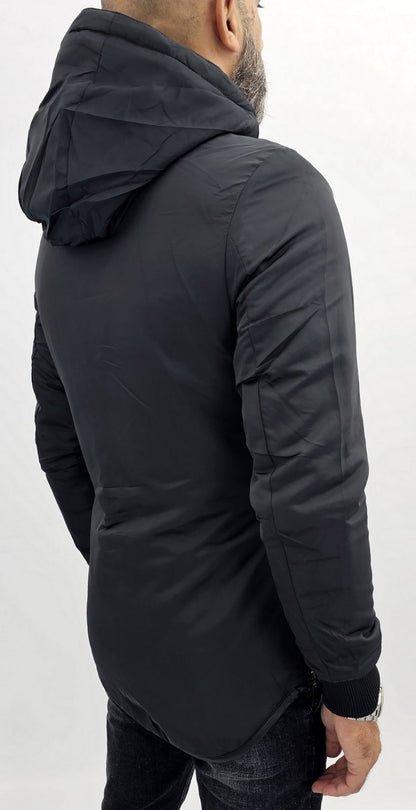 Daniel | Slim Fit Parka Jacket with Hood