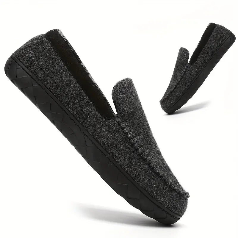 CasaWear™ | Warm Fleece Slip-On With Non-Slip Soles