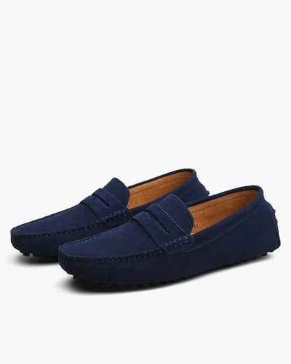 Francis | Suede Driver Loafers