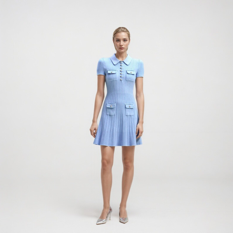 AMELIE™ | Button Mini Dress