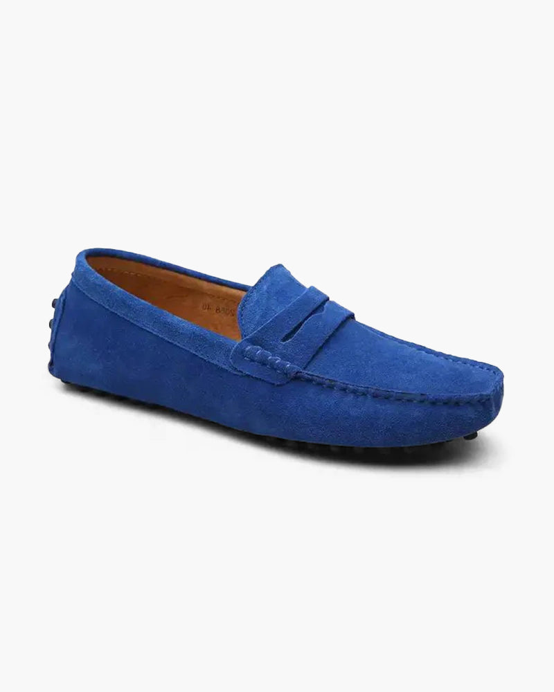 Francis | Suede Driver Loafers
