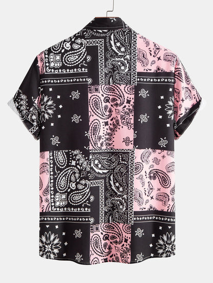 Keith | Print Button Up Shirt