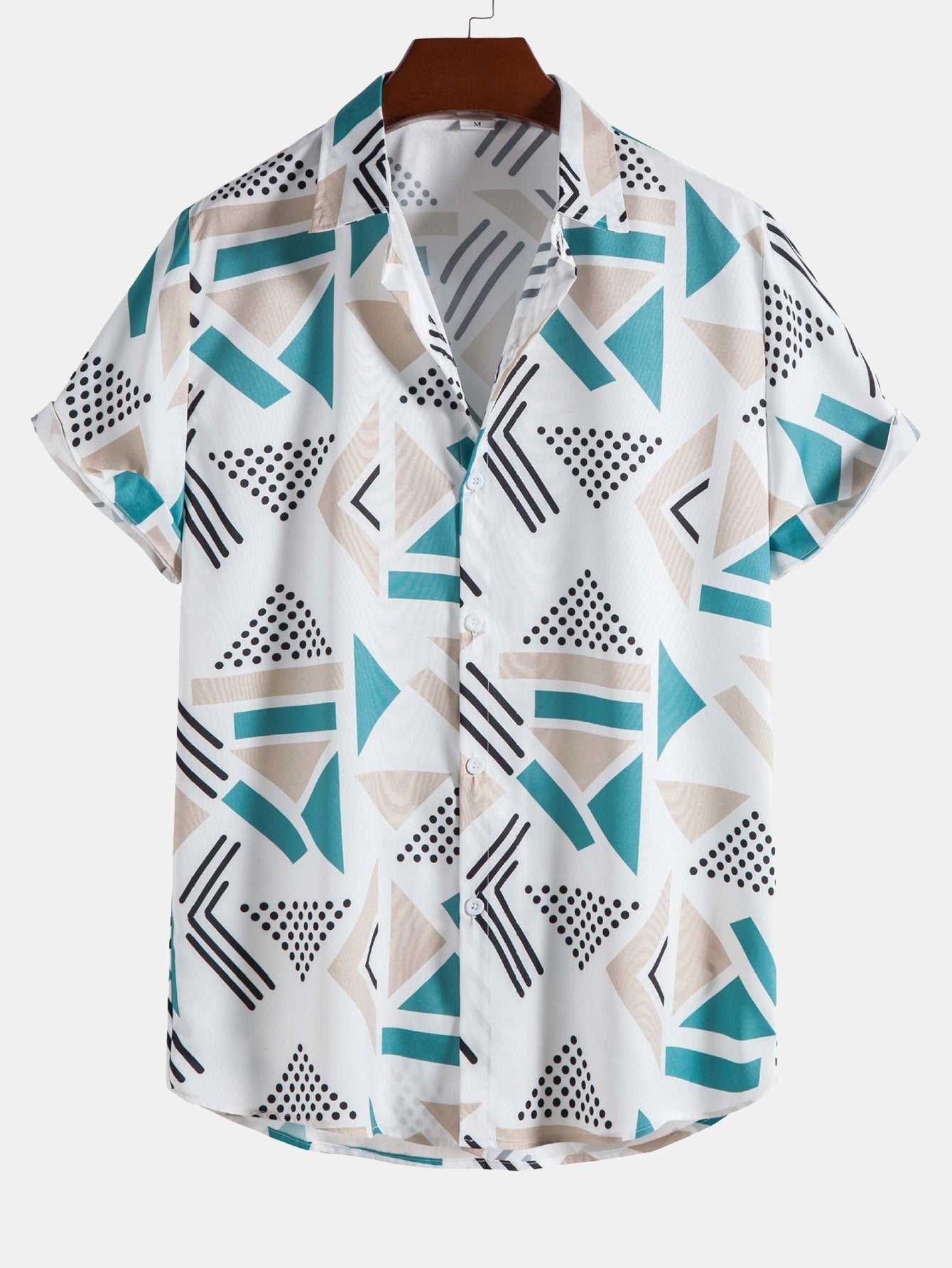 Vince | Geometric Print Shirt