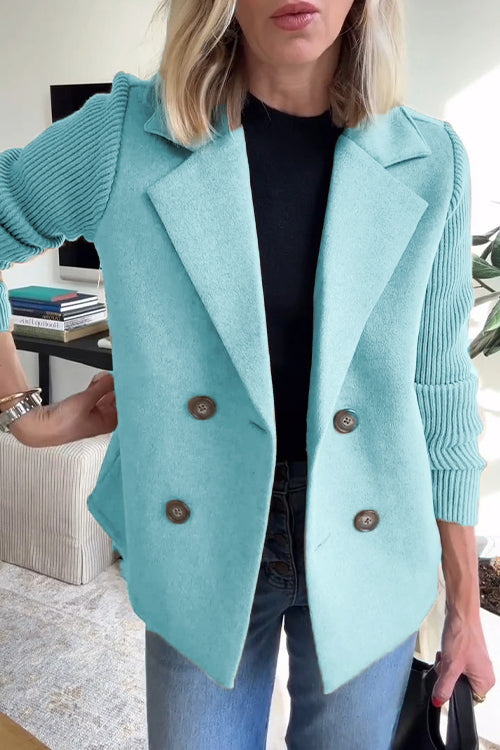 Grace™ | Knit-Sleeve Blazer