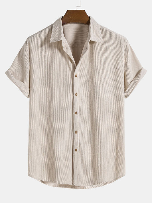 Camryn | Button Up Short Sleeved Shirt