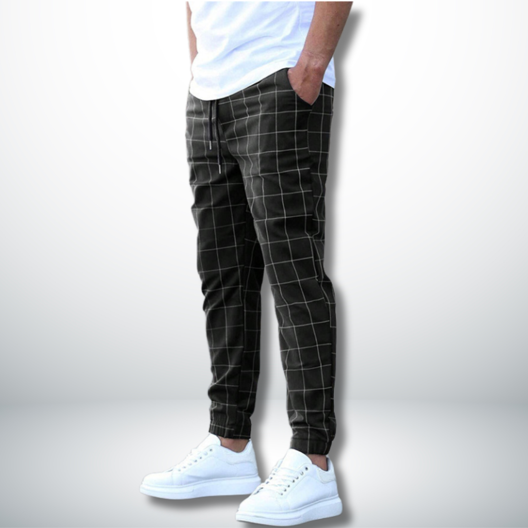 Jacob | Comfortable Plaid Pants