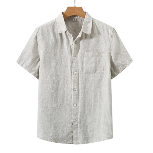 Jude | Linen Short Sleeve Shirt