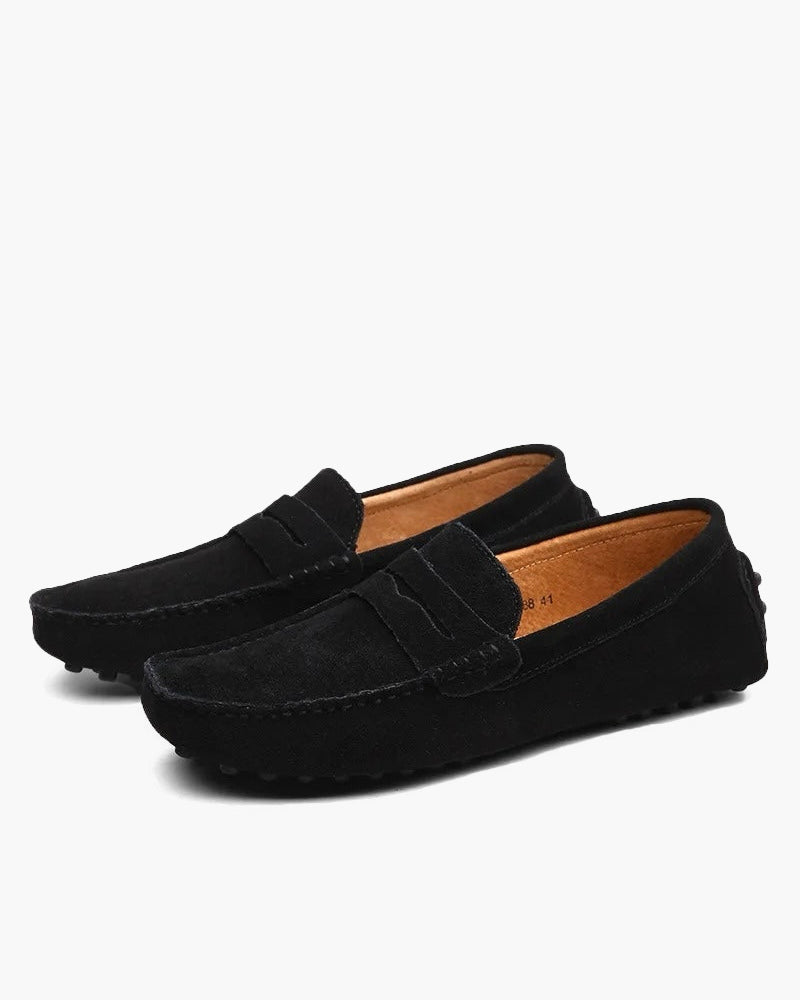 Francis | Suede Driver Loafers