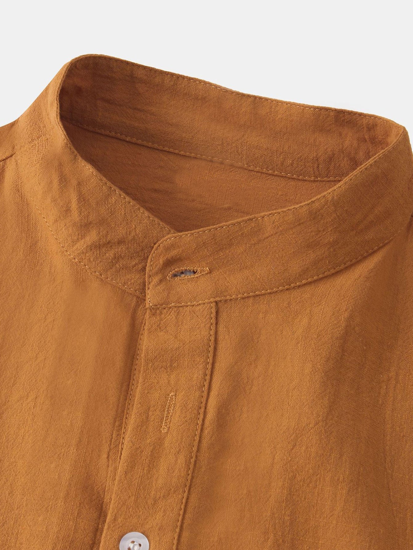 Aurelius | Solid Color Basic Henley Shirts