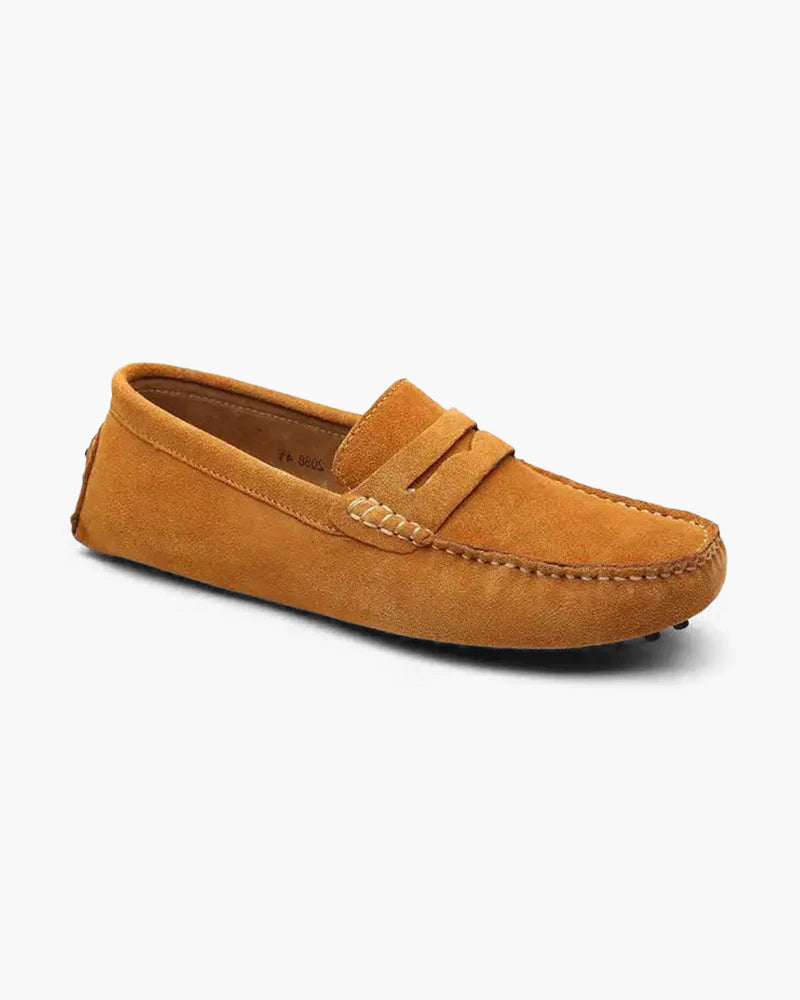 Francis | Suede Driver Loafers