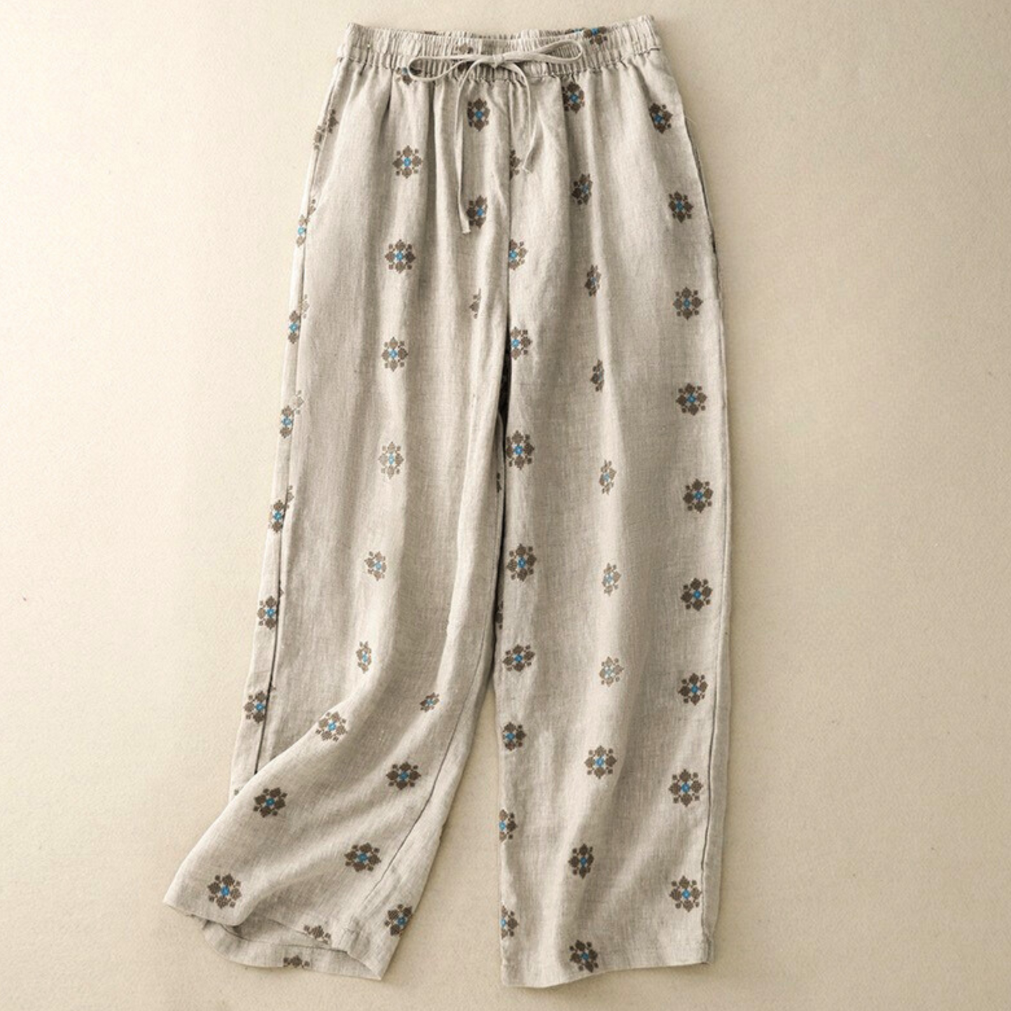 Nathalie | 100% Linen Pants