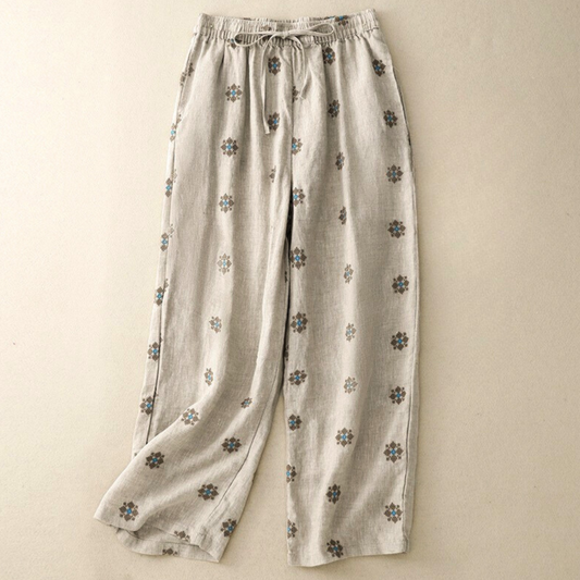 Nathalie | 100% Linen Pants