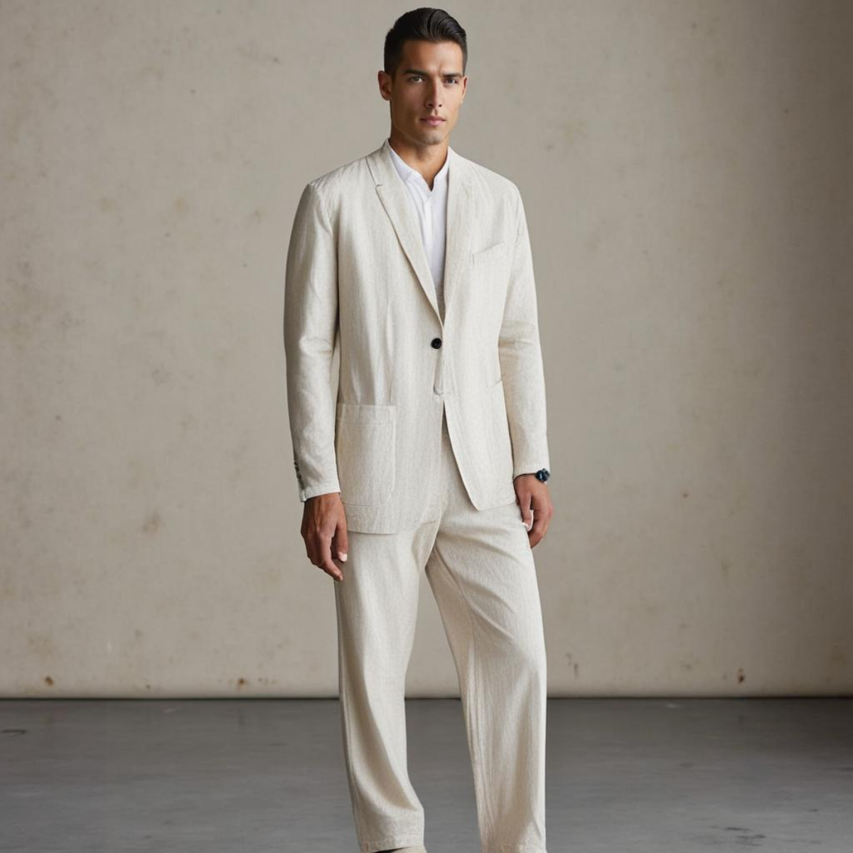 Scopello | Elegant Linen Suit