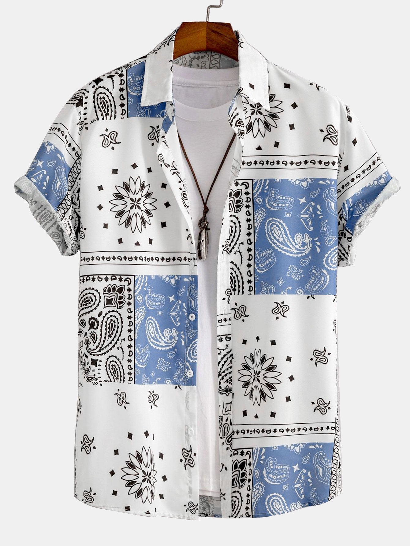 Keith | Print Button Up Shirt