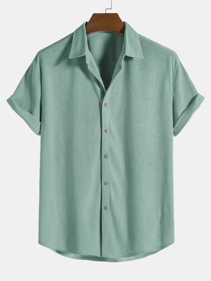 Camryn | Button Up Short Sleeved Shirt