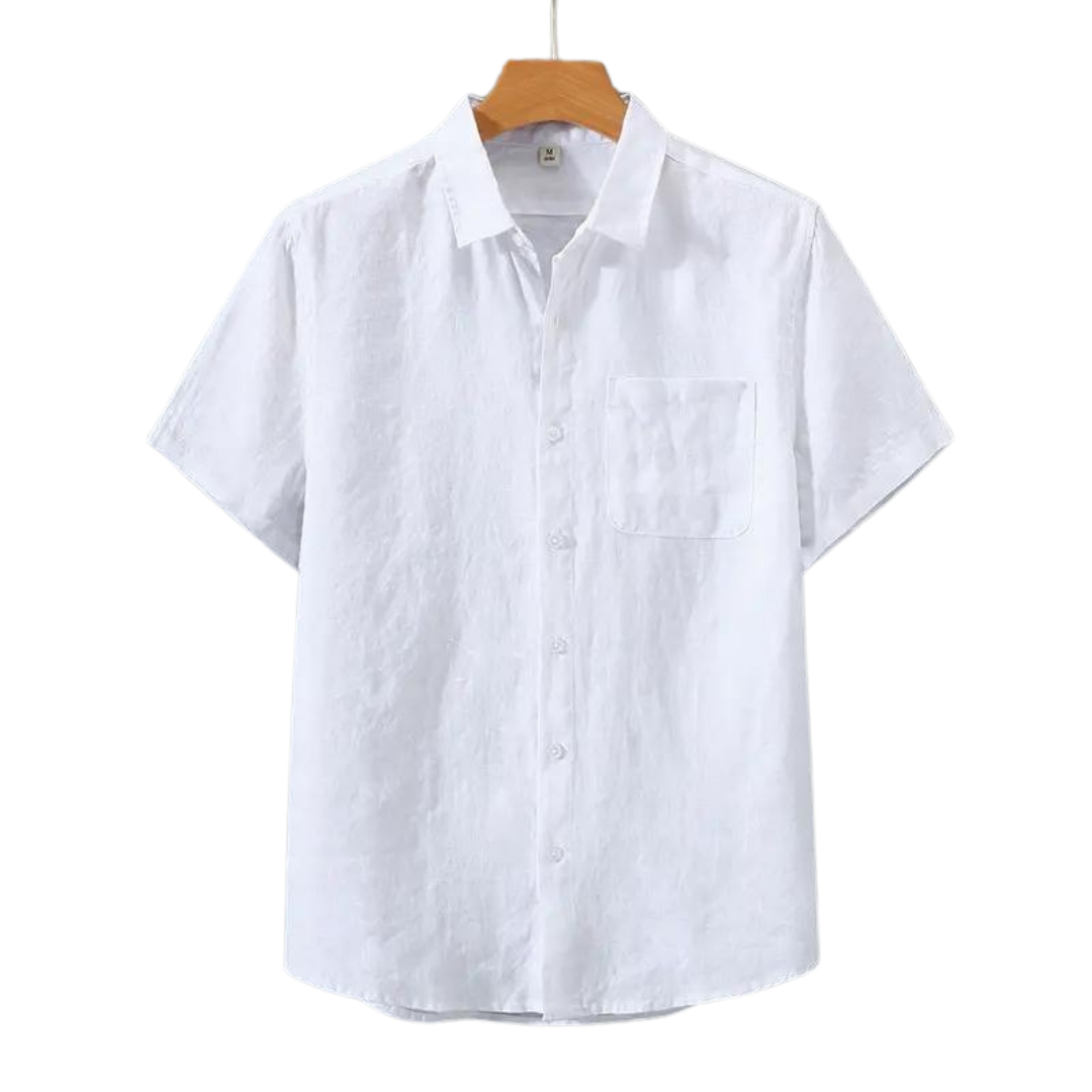 Jude | Linen Short Sleeve Shirt