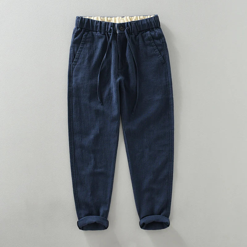 Sebastian | Cotton-Linen Pants