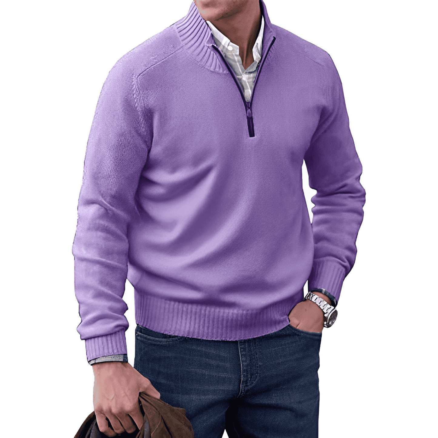 Miles | The Elegant Zip Pullover