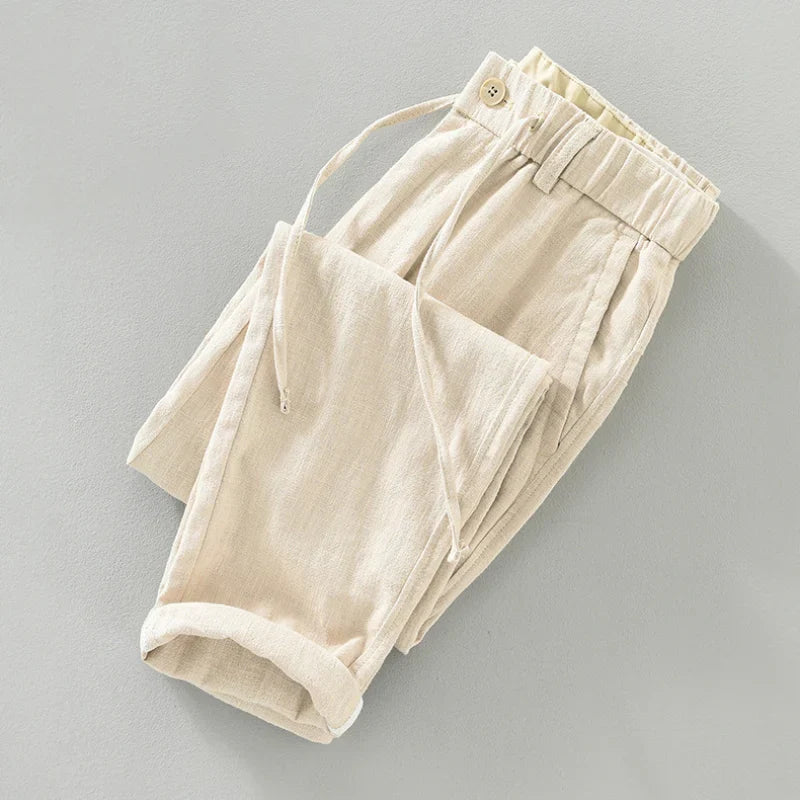 Sebastian | Cotton-Linen Pants