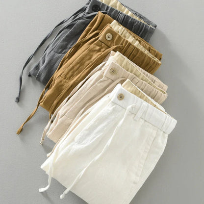 Sebastian | Cotton-Linen Pants