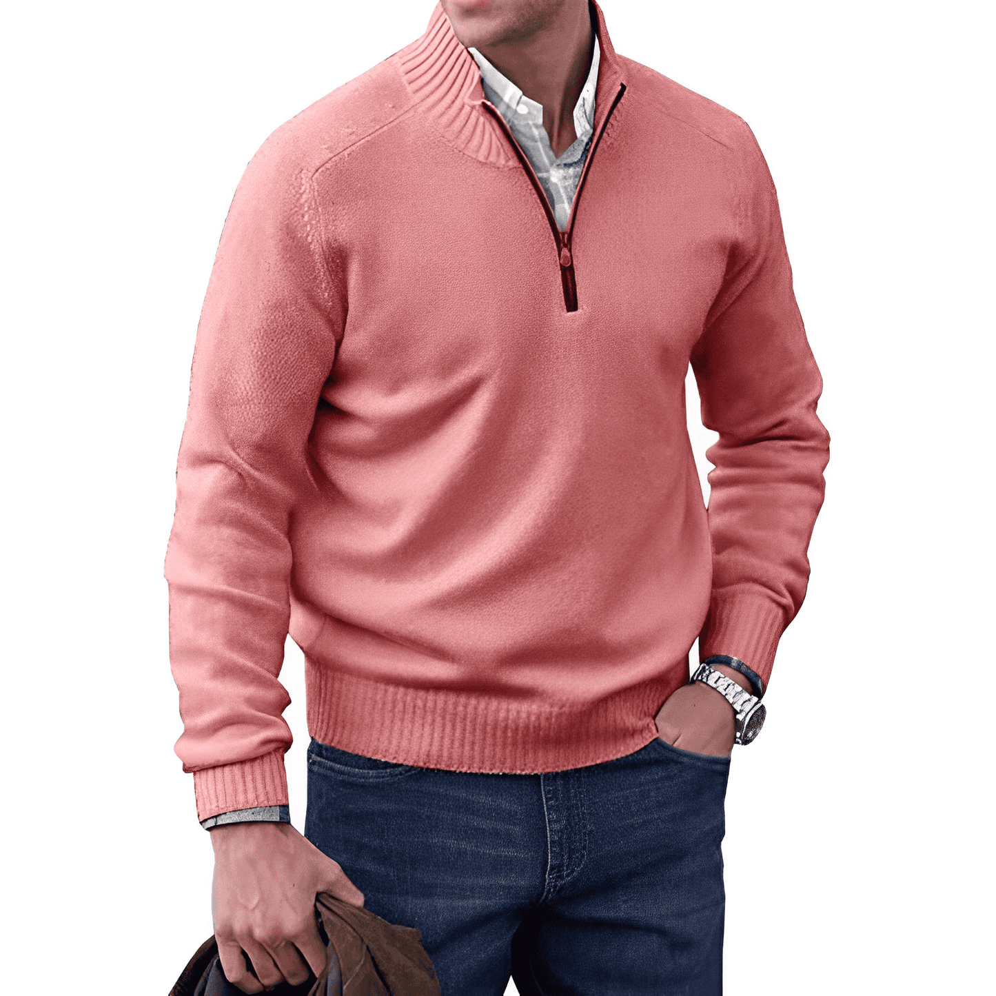 Miles | The Elegant Zip Pullover