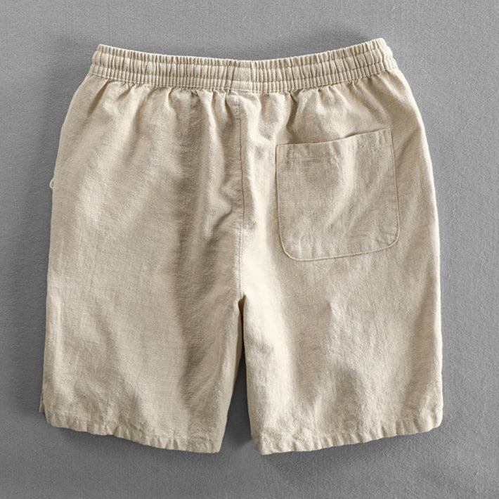 Haru | Organic Cotton-Linen Shorts