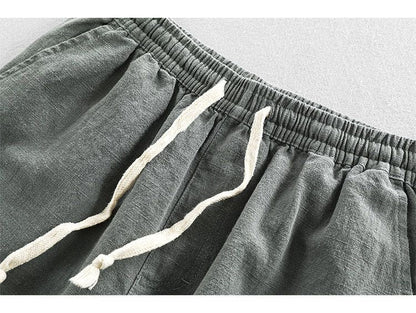 Haru | Organic Cotton-Linen Shorts