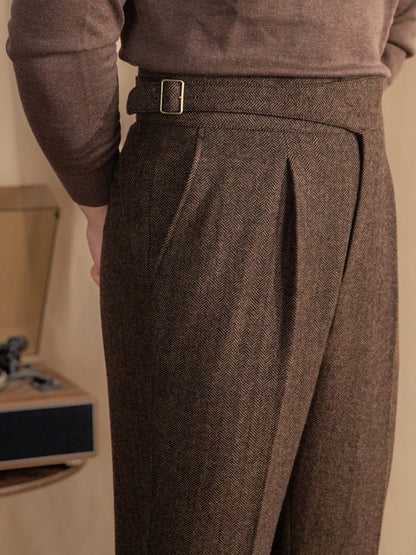Albion | Pleated trousers