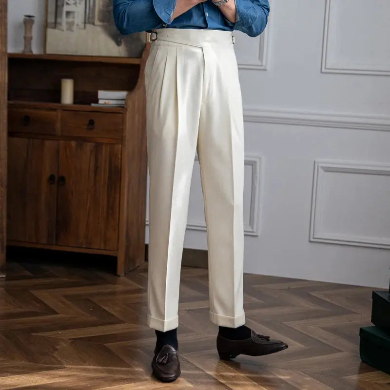 Eusebio | Adjustable Tailored Trousers