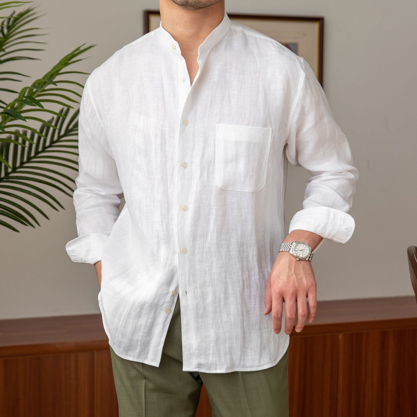 Milo Pure Linen Shirt