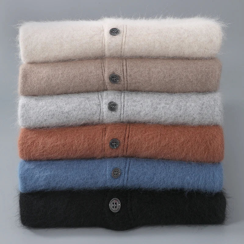 Ellett | 100% Cashmere Polo Button