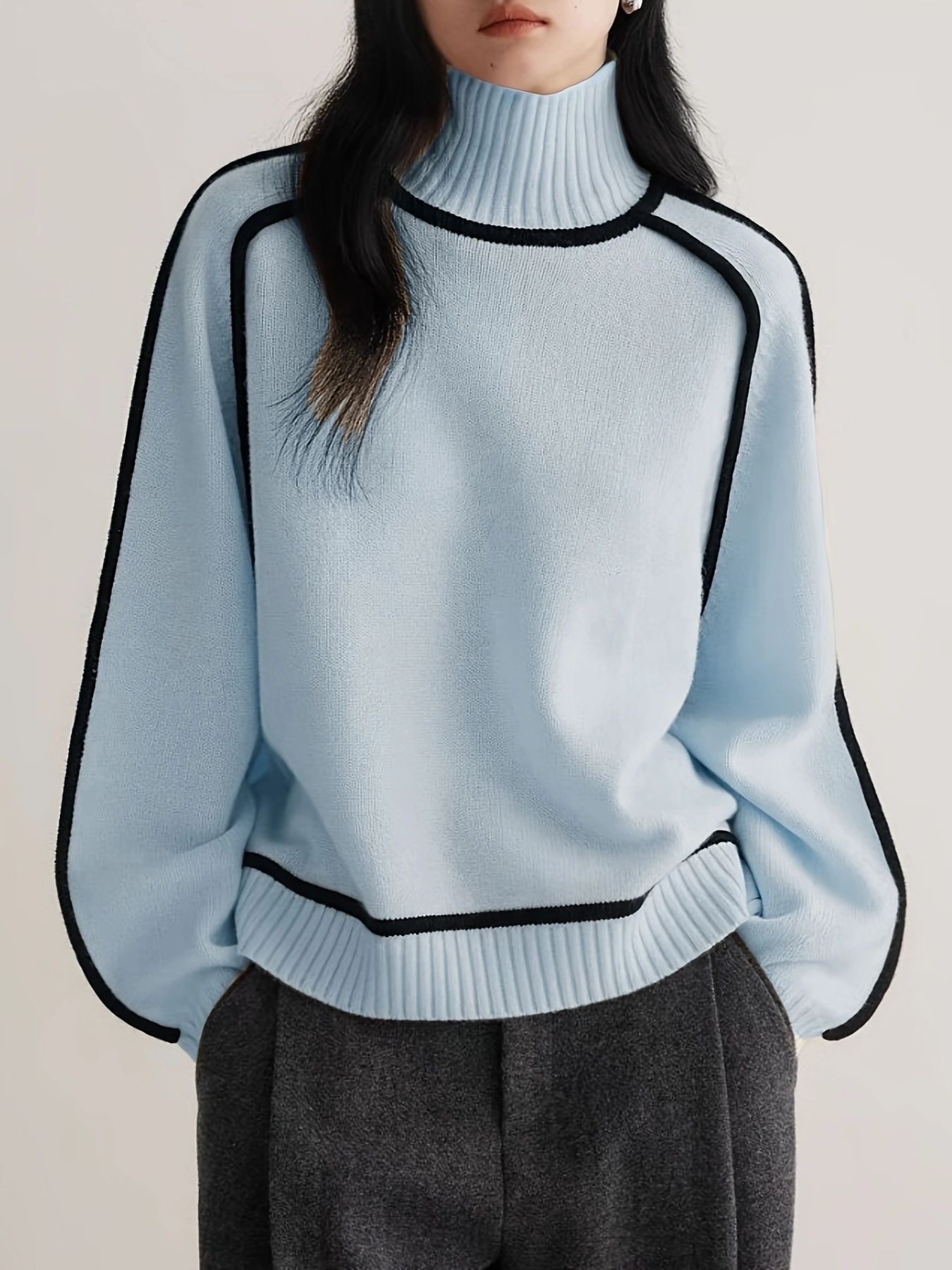 Emily | Soft Cashmere Turtleneck
