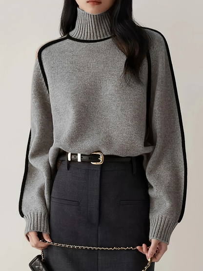 Emily | Soft Cashmere Turtleneck