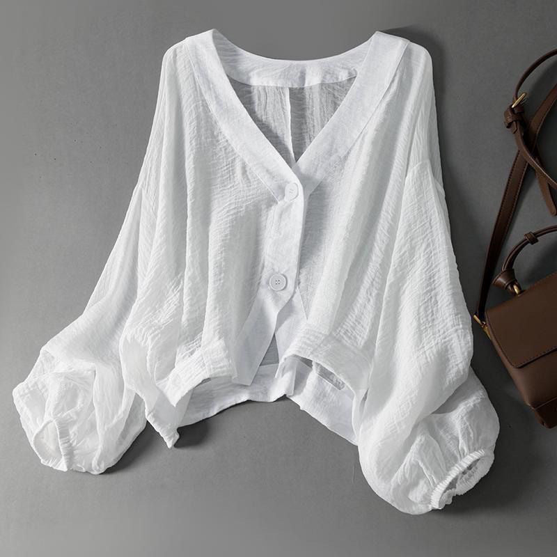 Luna | Linen Blouse