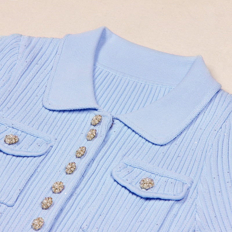 AMELIE™ | Button Mini Dress