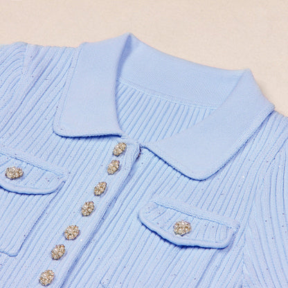 AMELIE™ | Button Mini Dress