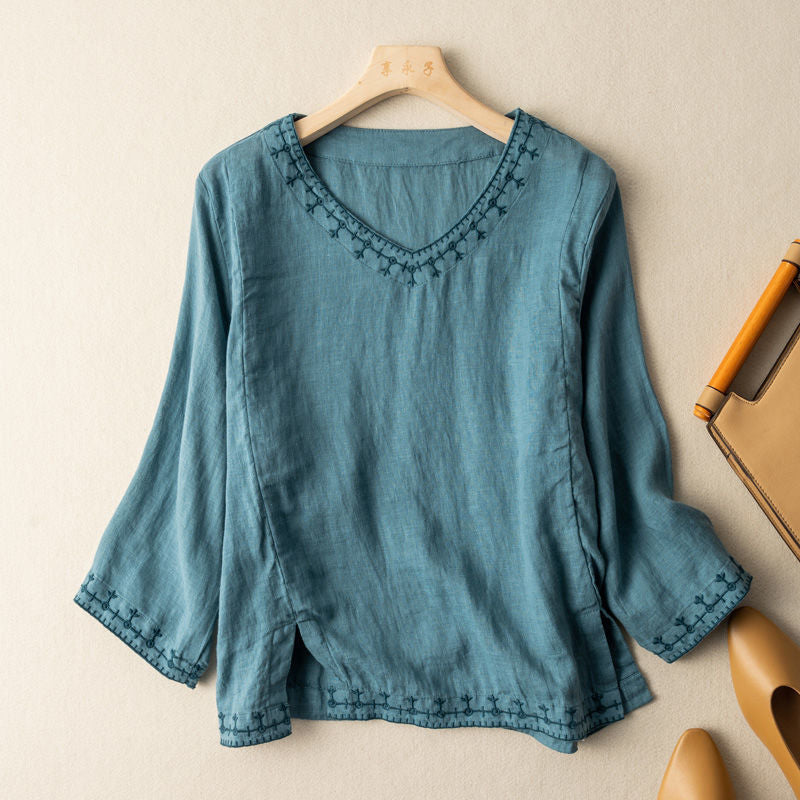 Merlina | Linen Blouse
